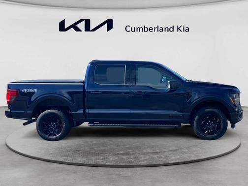 Antimatter Blue Metallic 2024 Ford F-150 XLT