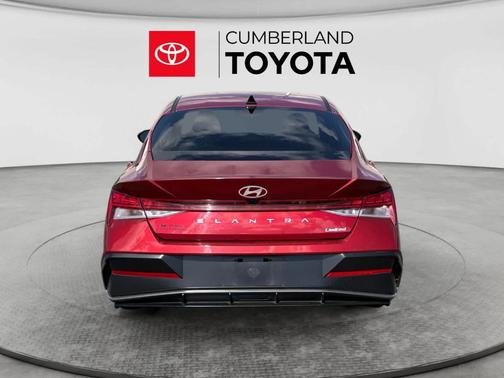 Red 2025 Hyundai ELANTRA Limited