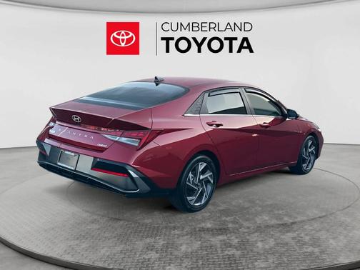 Red 2025 Hyundai ELANTRA Limited