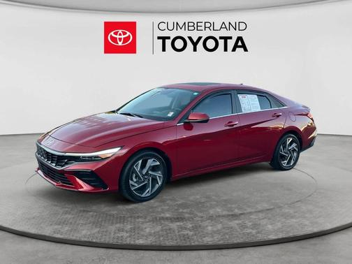 Red 2025 Hyundai ELANTRA Limited