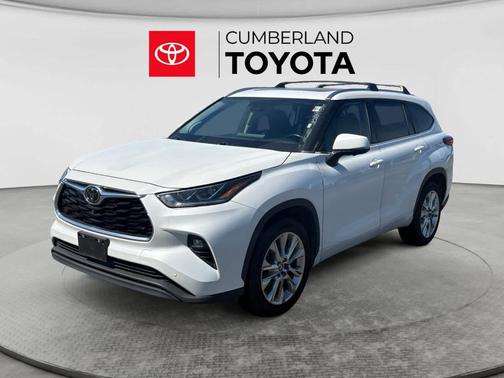 Wind Chill Pearl 2023 Toyota Highlander Limited
