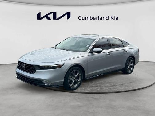 Lunar Silver Metallic 2023 Honda Accord Hybrid EX-L
