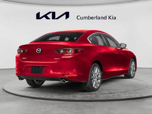 Soul Red Crystal Metallic 2025 Mazda Mazda3 FWD w/Preferred Package