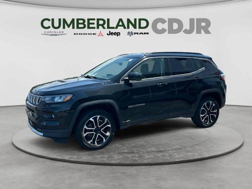 Diamond Black 2022 Jeep Compass Limited