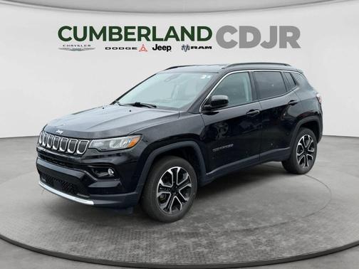 Diamond Black 2022 Jeep Compass Limited