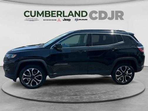 Diamond Black 2022 Jeep Compass Limited