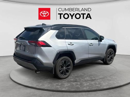 Silver Sky Metallic 2024 Toyota RAV4 Hybrid XSE