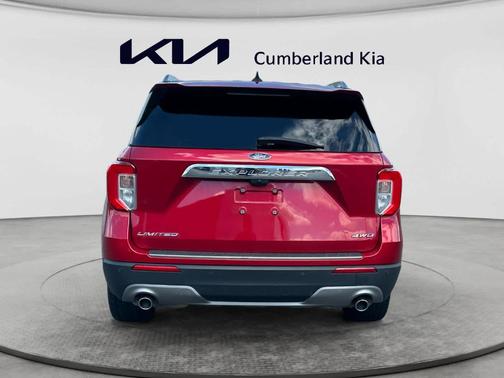 Rapid Red Metallic Tinted Clearcoat 2021 Ford Explorer Limited