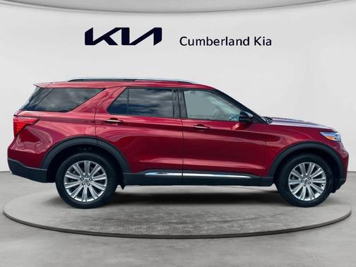 Rapid Red Metallic Tinted Clearcoat 2021 Ford Explorer Limited
