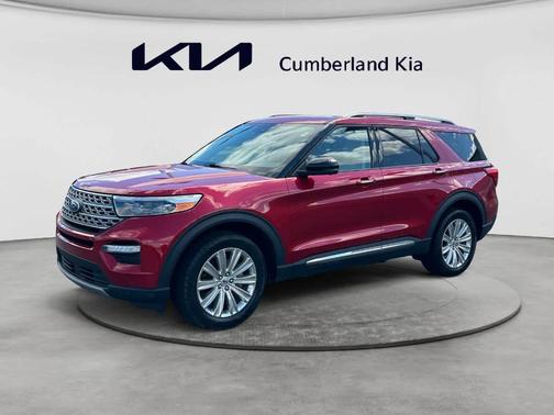 Rapid Red Metallic Tinted Clearcoat 2021 Ford Explorer Limited