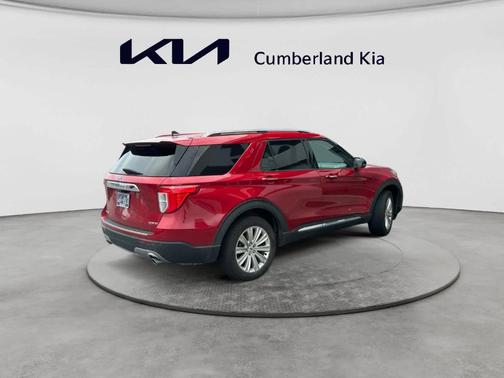 Rapid Red Metallic Tinted Clearcoat 2021 Ford Explorer Limited