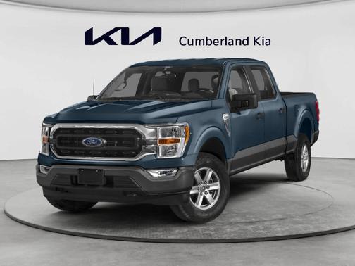 Antimatter Blue Metallic 2023 Ford F-150 XLT