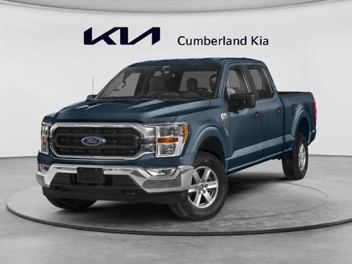 Antimatter Blue Metallic 2023 Ford F-150 XLT