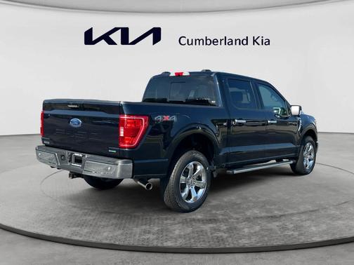Antimatter Blue Metallic 2023 Ford F-150 XLT