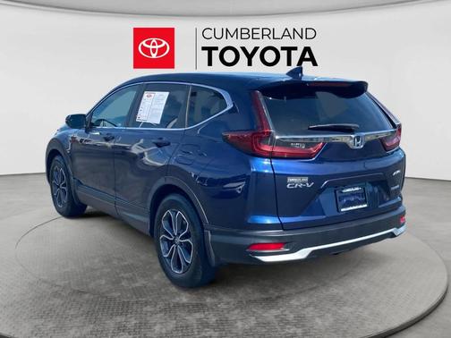 Obsidian Blue Pearl 2021 Honda CR-V Hybrid EX-L