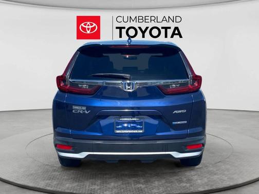 Obsidian Blue Pearl 2021 Honda CR-V Hybrid EX-L