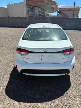 White 2021 Toyota Corolla LE