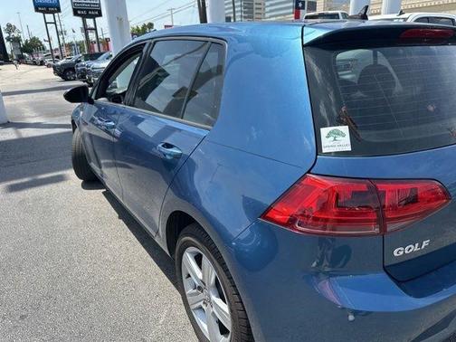Blue 2015 Volkswagen Golf TDI S 4-Door