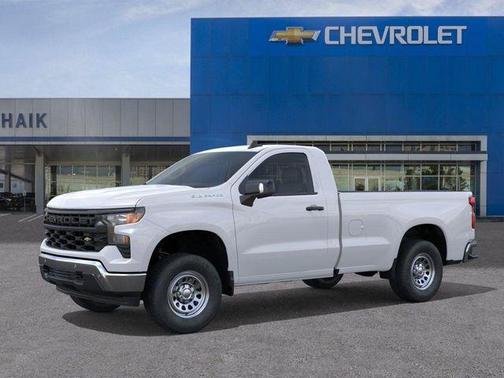Summit White 2026 Chevrolet Silverado 1500 WT