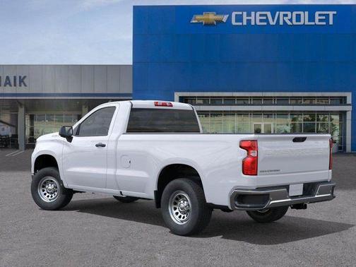 Summit White 2026 Chevrolet Silverado 1500 WT