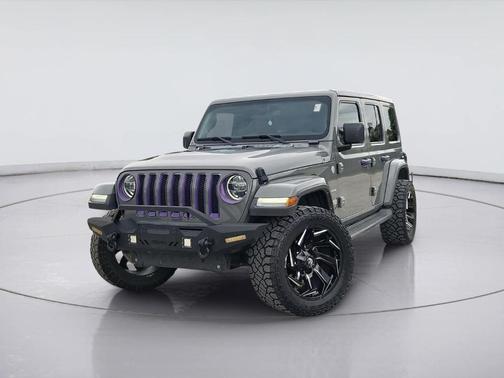Sting Gray Clearcoat 2022 Jeep Wrangler Unlimited Sahara