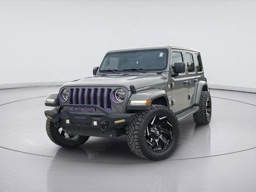 Sting Gray Clearcoat 2022 Jeep Wrangler Unlimited Sahara
