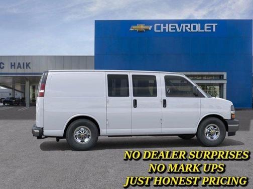 White 2026 Chevrolet Express 2500 Work Van