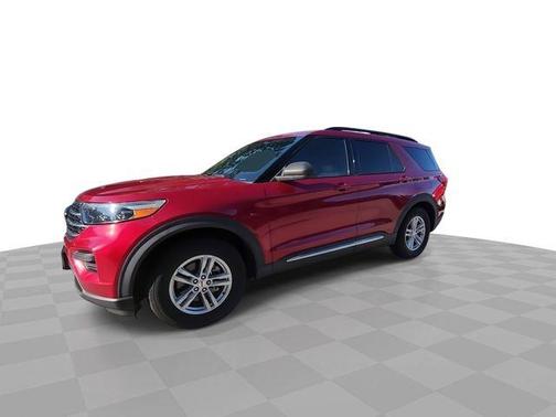 Red Metallic 2020 Ford Explorer XLT