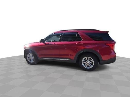 Red Metallic 2020 Ford Explorer XLT