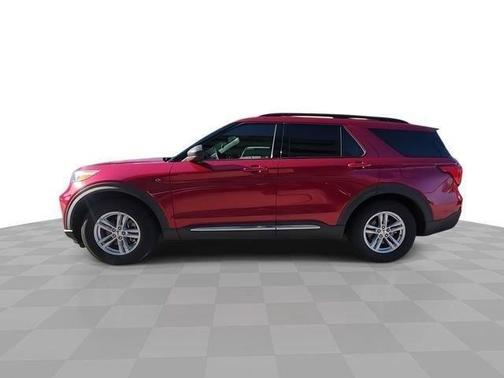 Red Metallic 2020 Ford Explorer XLT