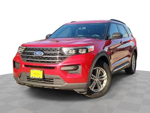 Red Metallic 2020 Ford Explorer XLT