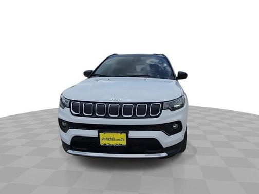 Bright White Clearcoat 2022 Jeep Compass Limited