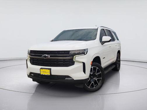 Summit White 2021 Chevrolet Tahoe RST