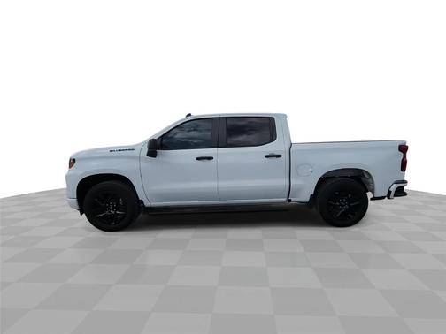 Summit White 2023 Chevrolet Silverado 1500 Custom