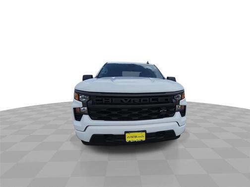 Summit White 2023 Chevrolet Silverado 1500 Custom