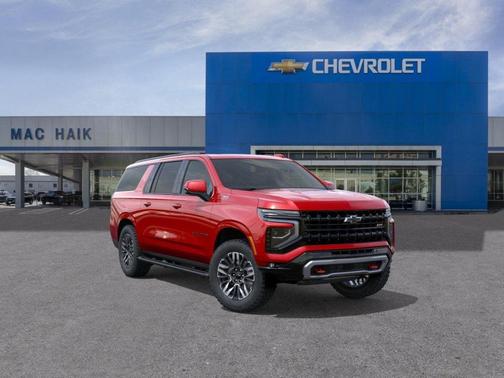 Radiant Red 2026 Chevrolet Suburban Z71
