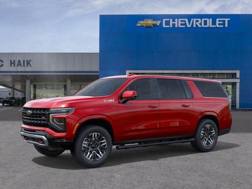 Radiant Red 2026 Chevrolet Suburban Z71