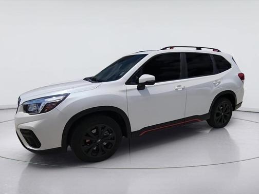 Crystal White Pearl 2019 Subaru Forester Sport