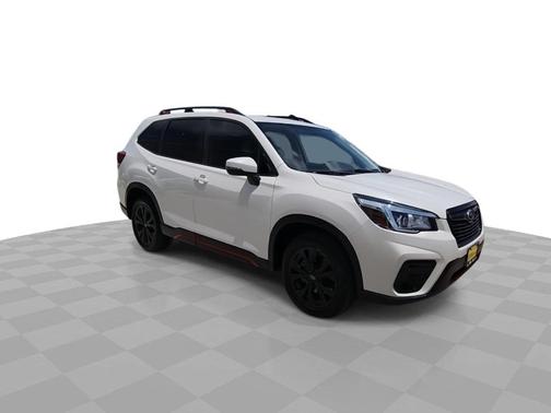 Crystal White Pearl 2019 Subaru Forester Sport