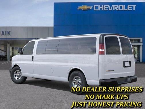 White 2026 Chevrolet Express 3500 LS