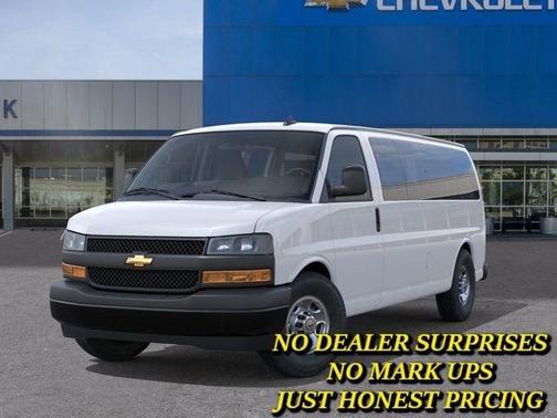 White 2026 Chevrolet Express 3500 LS