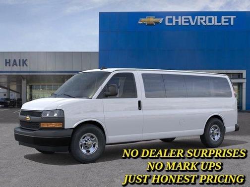 White 2026 Chevrolet Express 3500 LS