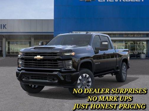 Black 2026 Chevrolet Silverado 2500 Custom