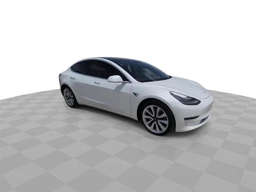Pearl White Multi 2020 Tesla Model 3 Long Range