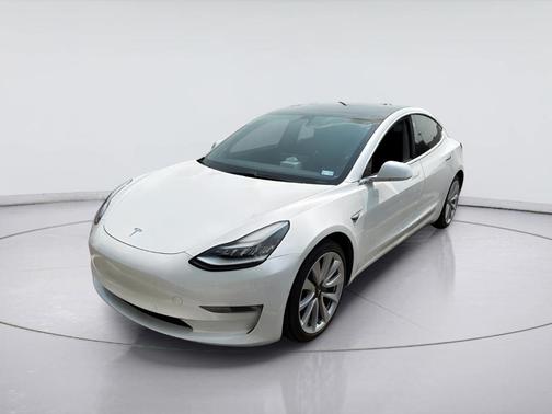 Pearl White Multi 2020 Tesla Model 3 Long Range
