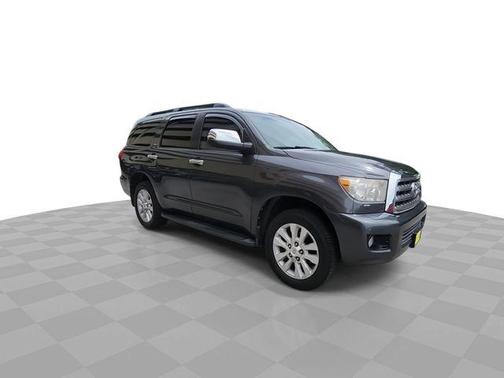 Magnetic Gray Metallic 2015 Toyota Sequoia Platinum