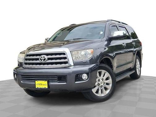 Magnetic Gray Metallic 2015 Toyota Sequoia Platinum