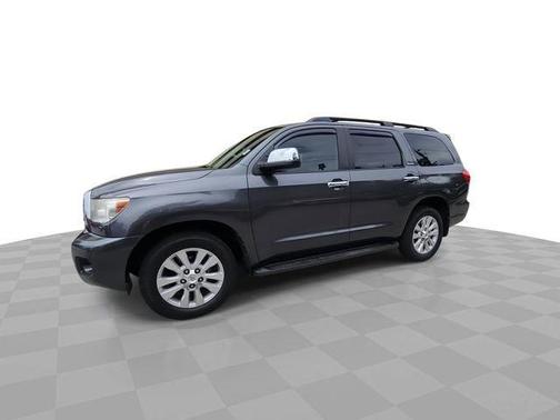 Magnetic Gray Metallic 2015 Toyota Sequoia Platinum
