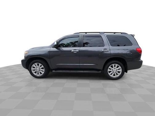 Magnetic Gray Metallic 2015 Toyota Sequoia Platinum