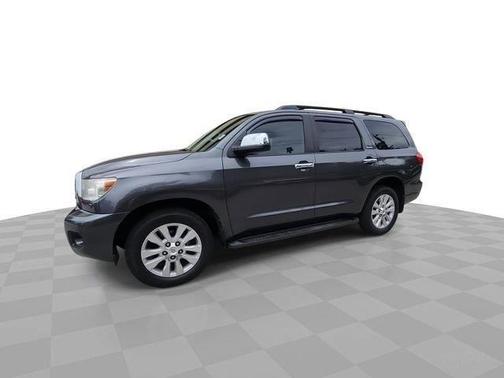 Magnetic Gray Metallic 2015 Toyota Sequoia Platinum